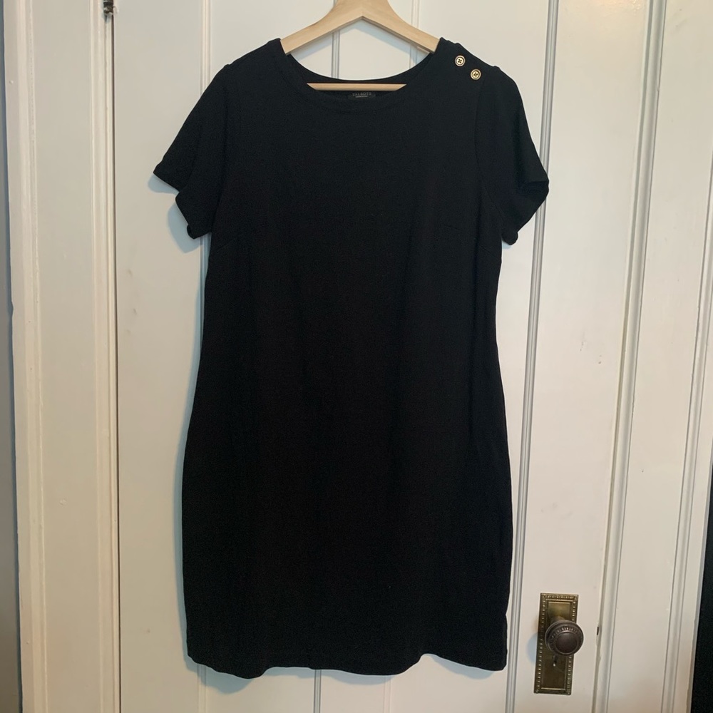 Black Shift Dress